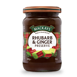 MacKays Rhubarb & Ginger Preserve