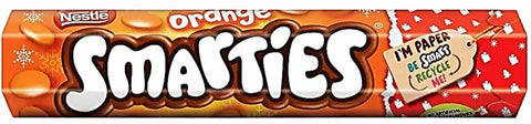 Chocolate - Nestle Orange Smarties Giant Tube