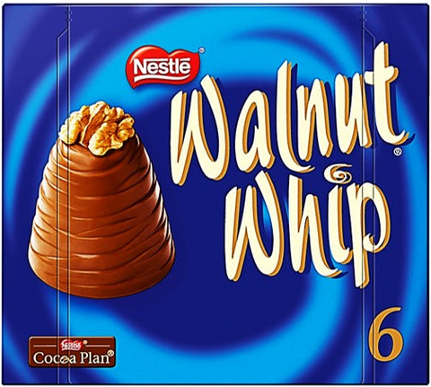Chocolate - Nestle Walnut Whip 6 Pack