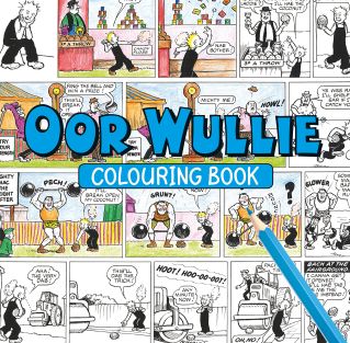 Oor Wullie Colouring Book