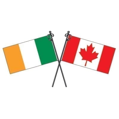 Bumper Sticker - Ireland/Canada Friendship
