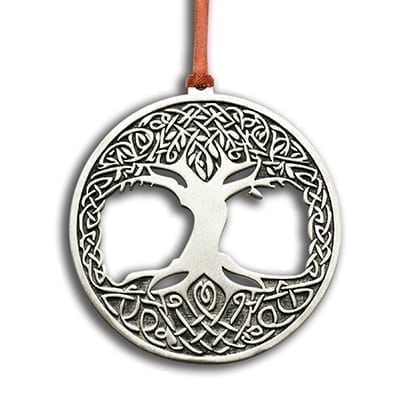 Pewter Tree Of Life Ornament