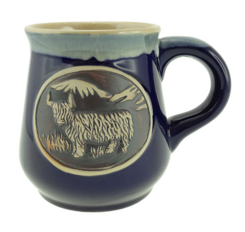 Highland Cow Stoneware Mug