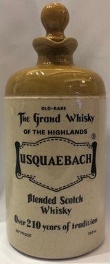 Usquaebach Stoneware Whisky Jug