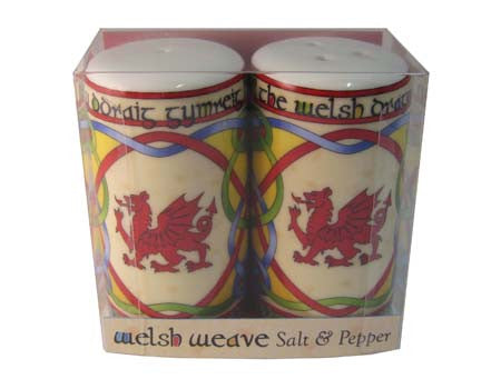 Welsh Salt & Pepper Shakers