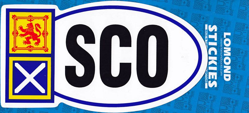 Bumper Sticker - SCO Lion & Saltire