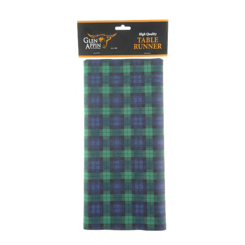 Tartan Table Runner - Black Watch