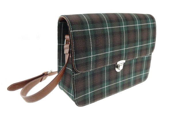 Tartan Satchel