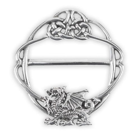 Scarf Ring - Welsh Dragon