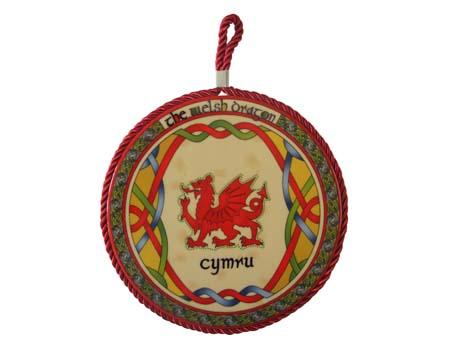 Welsh Rope Trivet - Dragon